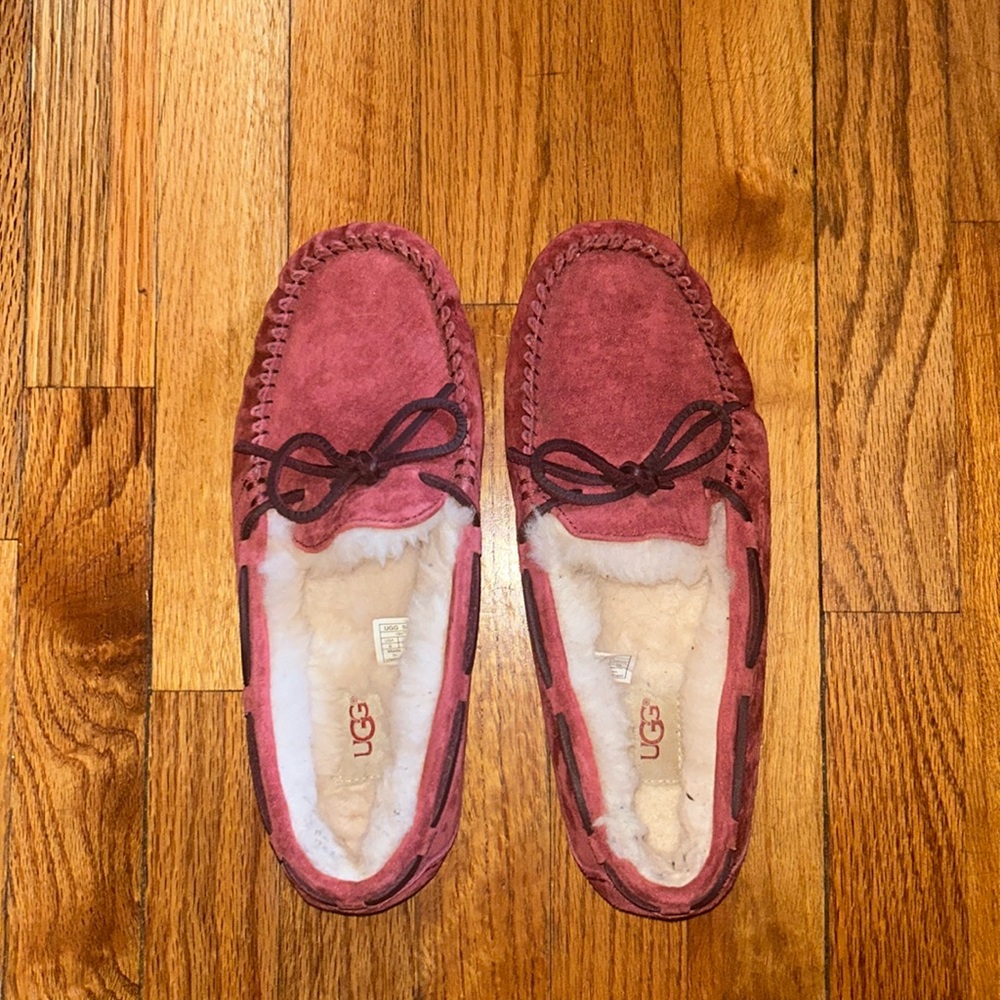 Ugg Moccasins in Red